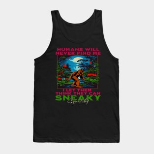 Sneaky Sasquatch Tank Top